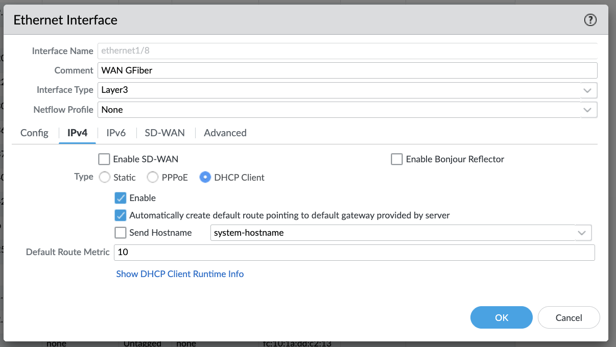 Step 2 - Configure DHCP client